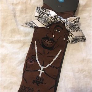 Tupac **Brand New** Socks